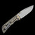 McNees Knives Mac 2 3.5" Spear Point Frag Black Bronze SIMS1T2192