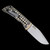 MCNEES KNIVES MAC 2 3.5" SPEAR POINT FRAG BLACK BRONZE SIMS1T2192
