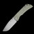 MCNEES KNIVES MAC 2 3.5" DROP POINT FASTBACK GREEN/ BRONZE SW SIMS1T0567