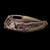 Heretic Knives Medusa Auto Recurve Bronze Blood Red Carbon