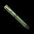 Heretic Knives Wraith Auto Bowie Cel Shade Toxic Green