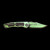 Heretic Knives Wraith Auto Bowie Cel Shade Toxic Green H002-CS-TX