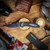 PROTECH KNIVES CAMBRIA FLIPPER TECHNOCARBO BLUE INLAY DLC BLADE
