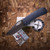 MCNEES KNIVES DIXON BLUE BRONZE BLUE SATIN HARDWARE SIMS1T1651