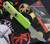 MICROTECH KNIVES UTX-85 GEN IV S/E APOCALYPTIC STANDARD NEON GREEN 12314-10APNG
