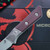 MICROTECH KNIVES BONING KNIFE STONEWASH STANDARD TITANIUM BOLSTER BLACK G-10 3100B-10BC