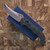 Benchmade Mini Bedlam Carbon Fiber Scimitar S90V Excellent Condition BM-107-U