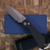 Protech Knives PT+ Strider Auto Black Textured Handle, Stonewashed Blade And Button Magnacut PTK-PT+2-U Protech Knives PT+ Strider Auto Black Textured Handle, Stonewashed Blade And Button Magnacut PTK-PT+2-U