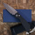 Protech Knives PT+ Strider Auto Black Textured Handle, Stonewashed Blade And Button Magnacut PTK-PT+2-U Protech Knives PT+ Strider Auto Black Textured Handle, Stonewashed Blade And Button Magnacut PTK-PT+2-U