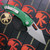 Microtech STITCH S/E Apocalyptic Standard Emerald Green 169-10APEG
