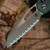 Microtech MSI Ram-Lok Full Serrated Marfione Select Bronzed Antique Green Anodized Slab Side Titanium Bronzed Double Vapor Blast Stainless 210-15MS1