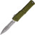 Microtech Combat Troodon D/E Gen III OD Green Apocalyptic Partial Serrated 1142-11APOD