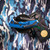 HERETIC KNIVES MEDUSA MANUAL TANTO EDGE STANDARD BLUE CHASSIS WITH TACTICAL HARDWARE H009-6A-BLU