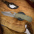 MCNEES KNIVES DIXON GREEN/ BRONZE SATIN HARDWARE SIMS1T1638