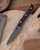 Microtech 3.5" Paring Knife Stonewash Standard Black Cherry G-10 01
