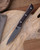 MICROTECH 3.5" PARING KNIFE STONEWASH STANDARD BLACK CHERRY G-10 01 3500-10BC