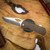 Mcnees Knives Dixon Shockwave Bronze Atomic Satin Hardware 3.75" Magnacut Satin Stonewash Blade SIMS1T2428