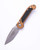 MICROTECH LUDT GEN III DROP POINT PARTIAL SERRATED STONEWASH TAN HANDLE 1135-11TA 01 1135-11TA