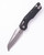 Microtech MSI Tri-Grip  Black Apocalyptic Partial Serrated 210T-12APPMBK 01