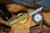 Microtech Scarab II Gen III Executive Tanto Apocalyptic OD Green 1177-10APOD