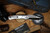 Heretic Knives Wraith V4 Auto Tanto Mirror Polish Titanium Chassis Mop Inlays SS26003