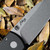 ProTech Chavez Scapegoat Compact Auto black handle stonewash MagnaMax blade black deep carry clip. RCS1101