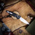 Microtech Socom Ram-Lok Double Edge Stonewash Standard Frag Aluminium Black 160RL-10FR