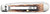 CASE PEACH SEED JIG AMBER BONE TRAPPER WITH CLIP