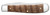 CASE JOHN WAYNE SMOOTH CURLY OAK TRAPPER