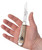 CASE JOHN WAYNE EMBELLISHED SMOOTH NATURAL CURLY MAPLE WOOD TRAPPER