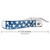 CASE JOHN WAYNE EMBELLISHED SMOOTH NAVY BLUE BONE RUSSLOCK®