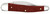 CASE SMOOTH DARK RED BURLAP MICARTA® CS SEAHORSE WHITTLER