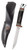 CASE BUFFALO HORN MINI FINN HUNTER WITH LEATHER SHEATH