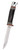CASE BUFFALO HORN MINI FINN HUNTER WITH LEATHER SHEATH
