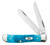 CASE SAWCUT JIG CARIBBEAN BLUE BONE MINI TRAPPER