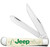 CASE JEEP® EMBELLISHED SMOOTH NATURAL BONE TRAPPER