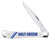 CASE HARLEY-DAVIDSON® EMBELLISHED SMOOTH WHITE SYNTHETIC SLIMLINE TRAPPER