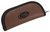 CASE EMBELLISHED GENUINE BROWN LEATHER TACO POUCH MEDIUM