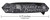 Case Harley Davidson® Embellished Smooth Black Anodized Aluminum Handle Kinzua 52260