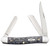 Case Pocket Worn Gray Bone Crandall Jig Medium Stockman