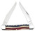 CASE STAR SPANGLED SERIES EMBELLISHED SMOOTH NATURAL BONE MUSKRAT