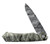 CASE EMBELLISHED OD GREEN ANODIZED ALUMINUM KINZUA® WITH SPEAR BLADE