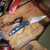 SPYDERCO POLICE 4 COBALT BLUE FRN CPM SPY27 PLAINEDGE C07PCBL4