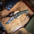 Microtech Amphibian Ram-Lok S/E Outbreak Signature Series Fluted Part Serrate 137RL-2FLOBS