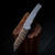 Pro-Tech Malibu Flipper – BakerForge Elite CopperMai Ripple Damascus Reverse Tanto Blade, Black Dragon Scale Aluminum Handle 2026 Malibu Custom 004