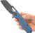 Kubey Atlas Linerlock Blue Blk
