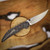 HYPERCUT MANUFACTURING KNIVES BIKKHU RED CAMO CARBON INLAY, S35VN, 0156 HCB0156