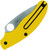 SPYDERCO UK PENKNIFE SALT YELLOW LIGHTWEIGHT CPM MAGNACUT LEAF SPYDEREDGE C94SYL