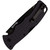 COLD STEEL VERDICT / 3" TANTO POINT / AUS10A W/ BLACK DLC FINISH / BLACK G-10 HANDLE / BLACK POCKET CLIP CS-FL-C3T10A