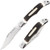 COLD STEEL RANCH BOSS II / 9.25" OVERALL / 4" BLADE / 3.5MM THICK / SK-5 STEEL / BLISTER PACK